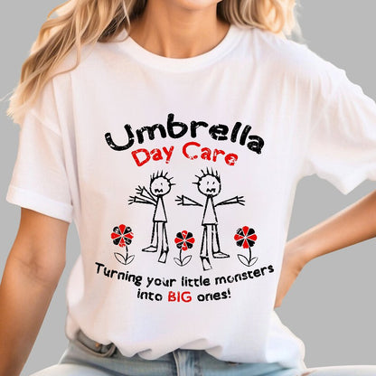 Umbrella Day Care Geek T-Shirt