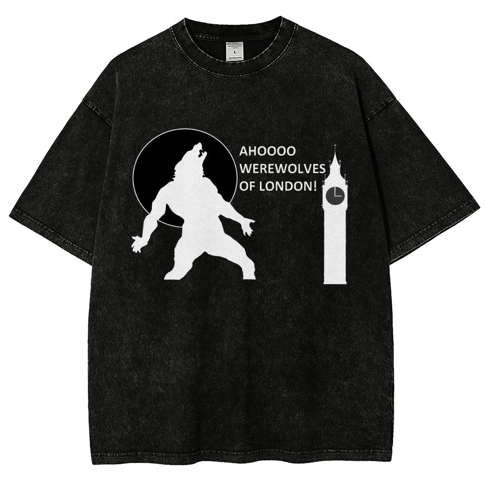 Werewolves of London Vintage Distressed T-shirt
