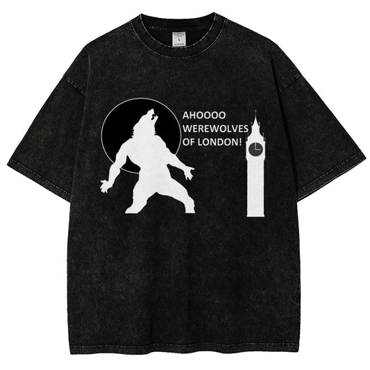 Werewolves of London Vintage Distressed T-shirt