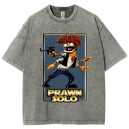 Prawn Hero Vintage Distressed T-shirt