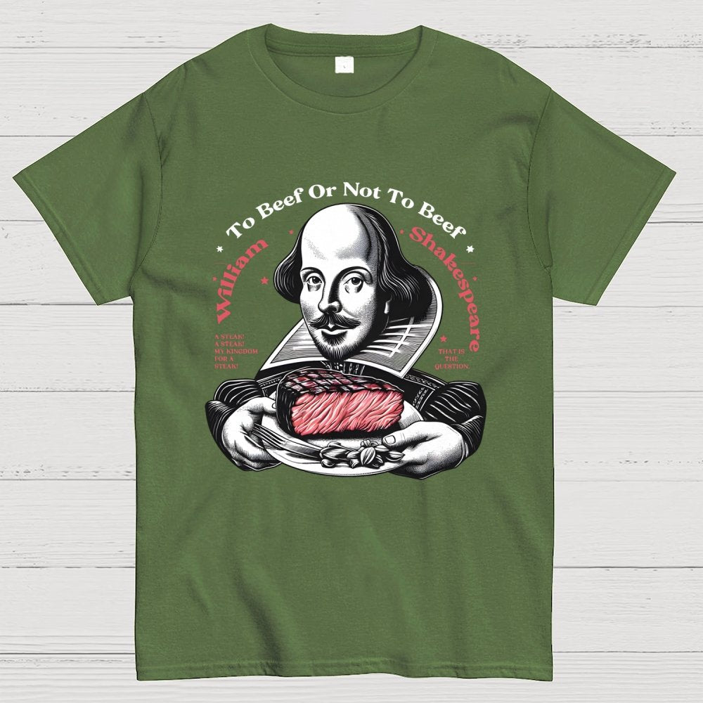 To Beef Or Not To Beef Geek T-Shirt