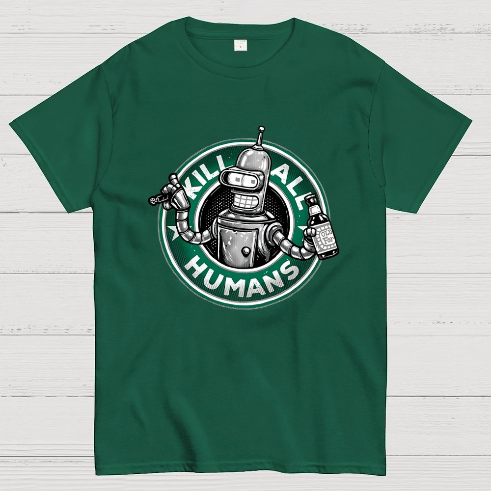 Machines VS. Humans Geek T-Shirt