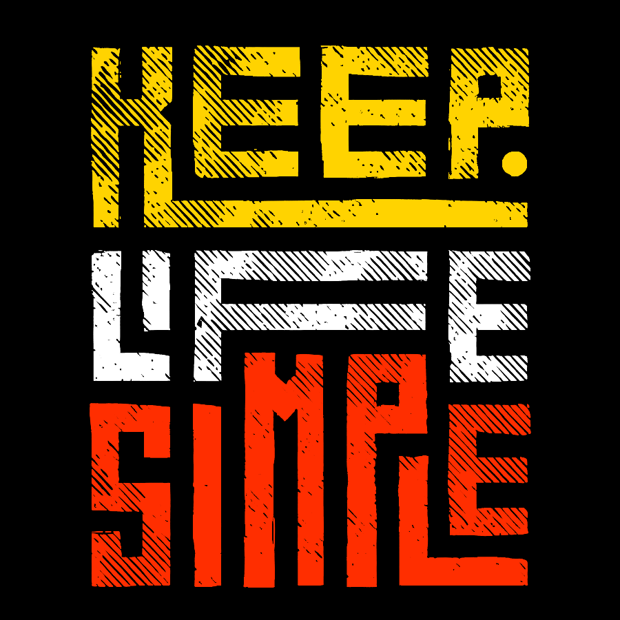 Keep Life Simple Geek T-Shirt