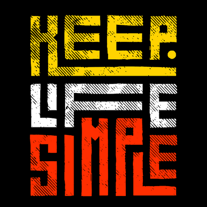 Keep Life Simple Geek T-Shirt