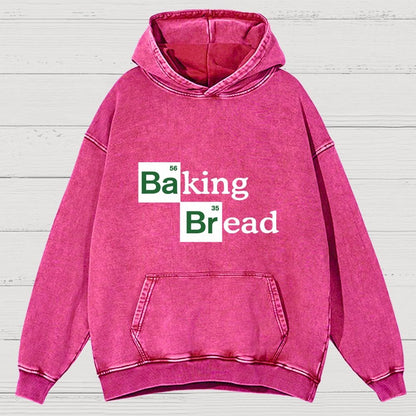 Baking Bread Vintage Distressed Hoodie