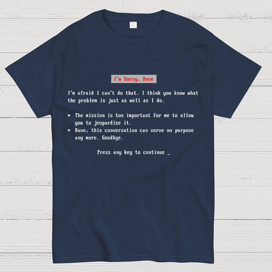 Blue Screen of HAL Geek T-Shirt