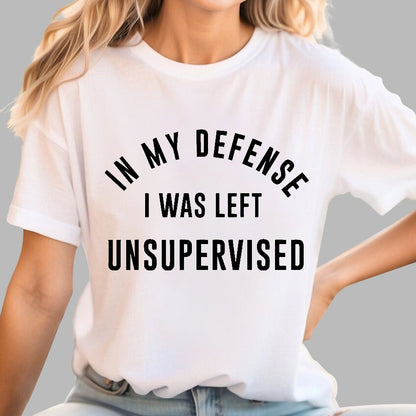 Left Unsupervised Geek T-Shirt