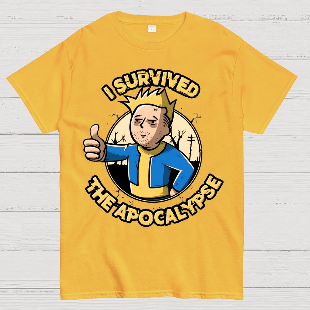 I Survived Sarcasm Funny Geek T-Shirt