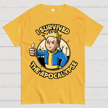 I Survived Sarcasm Funny Geek T-Shirt