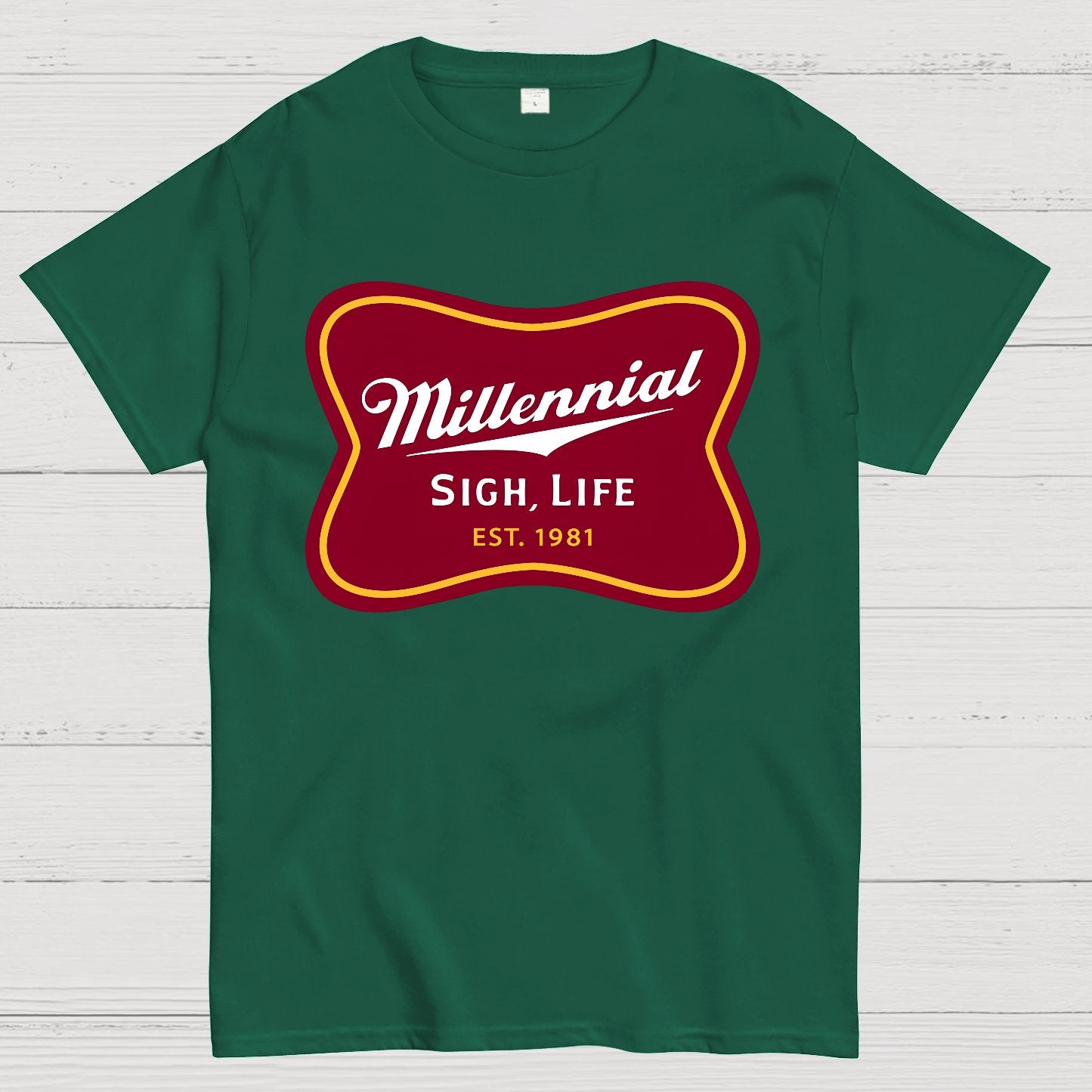 Millennial Sigh Life Geek T-Shirt