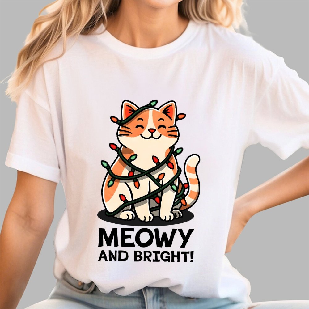 Meowy and bright! Geek T-Shirt