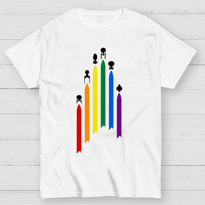 Light-speed spaceship Geek T-Shirt