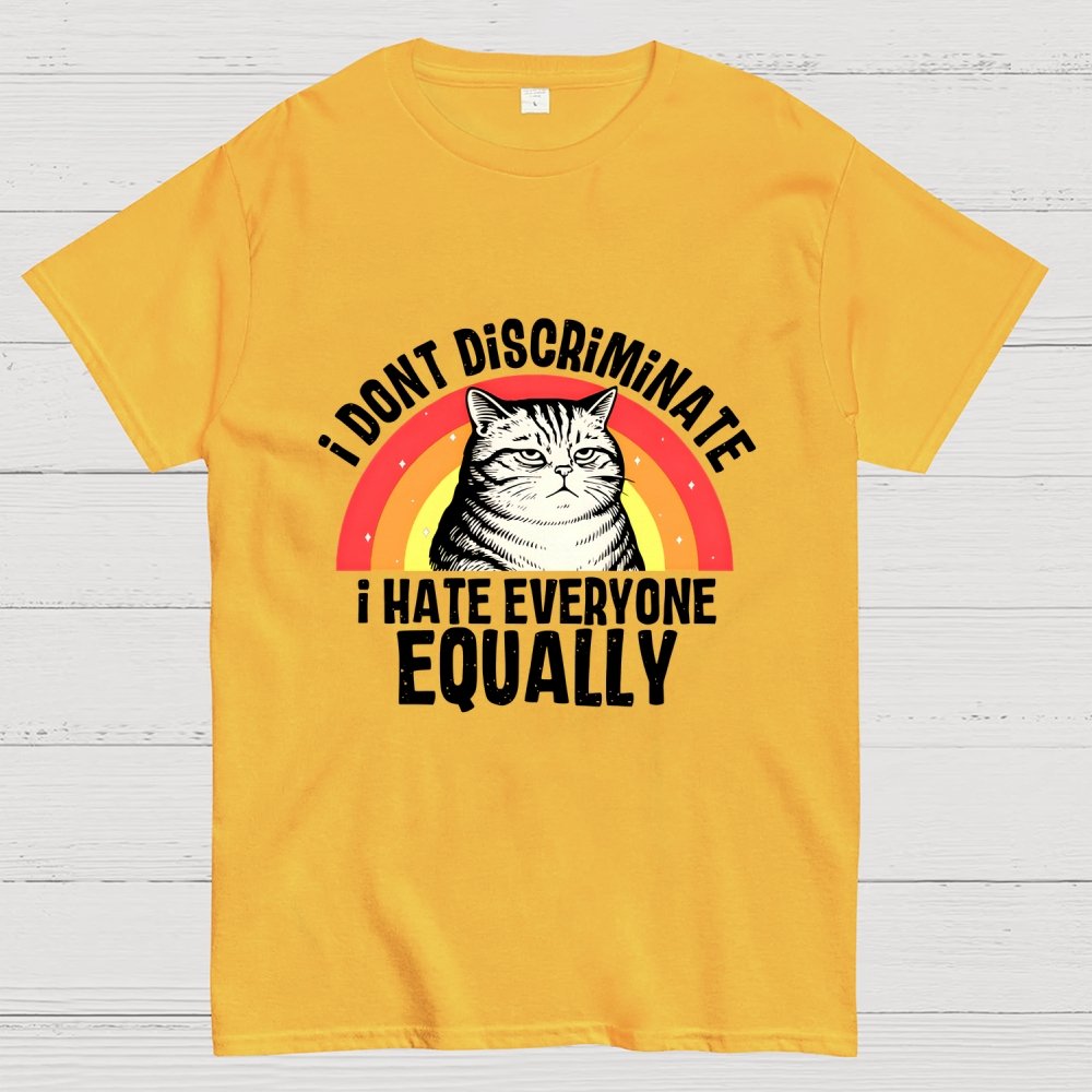 I Hate Everyone Equally Geek T-Shirt