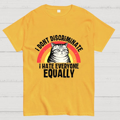 I Hate Everyone Equally Geek T-Shirt