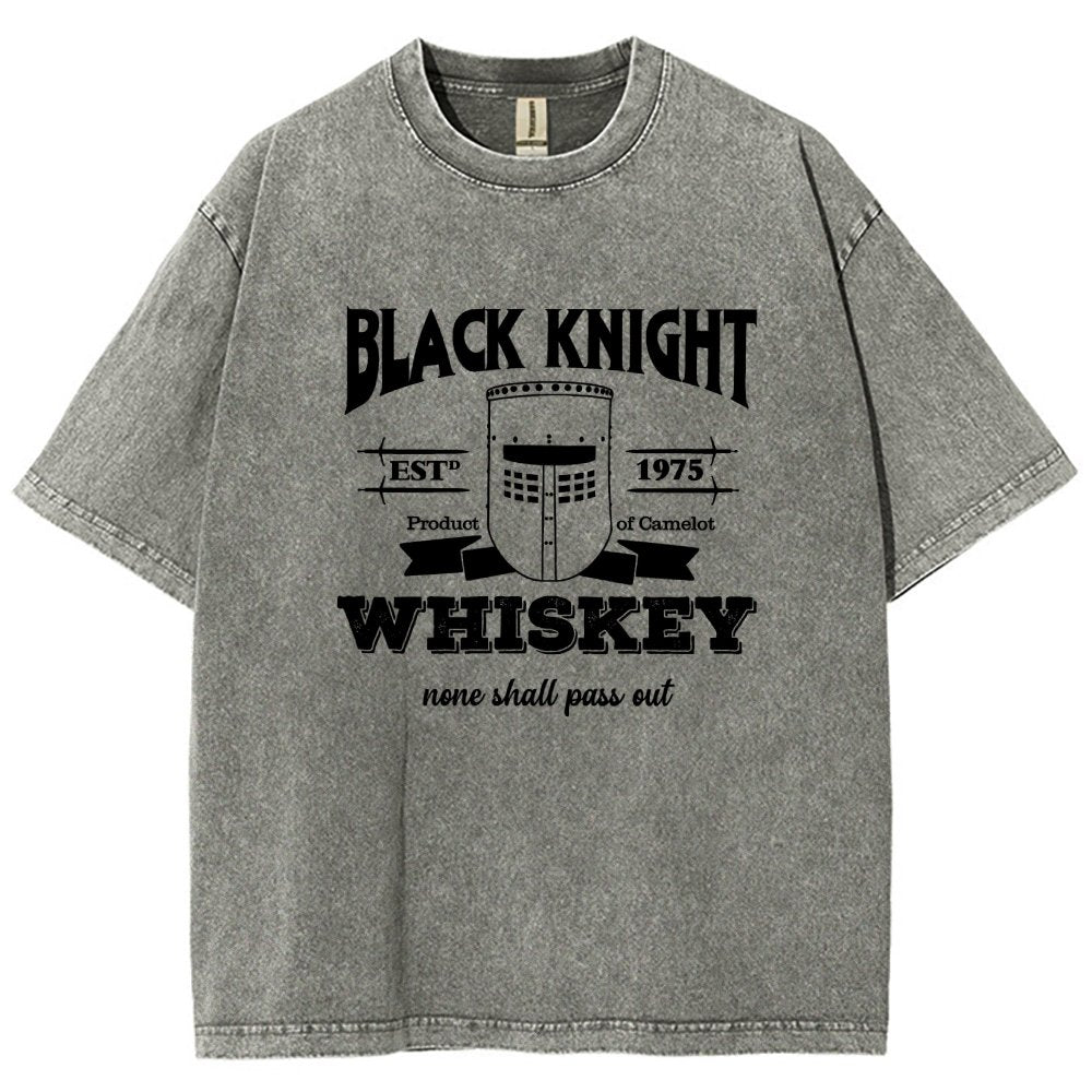 None Shall Pass Out Vintage Distressed T-shirt