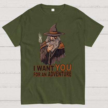 I Want You For An Adventure Geek T-Shirt