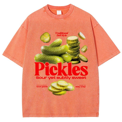 Retro Pickle Commercial Vintage Distressed T-shirt