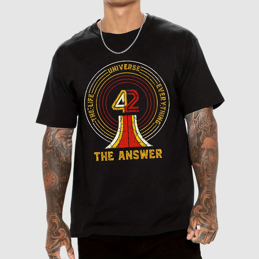 42 The Life Universe Everything Geek T-Shirt