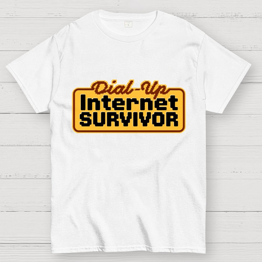 Dial-up Internet Survivor Geek T-Shirt