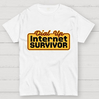 Dial-up Internet Survivor Geek T-Shirt