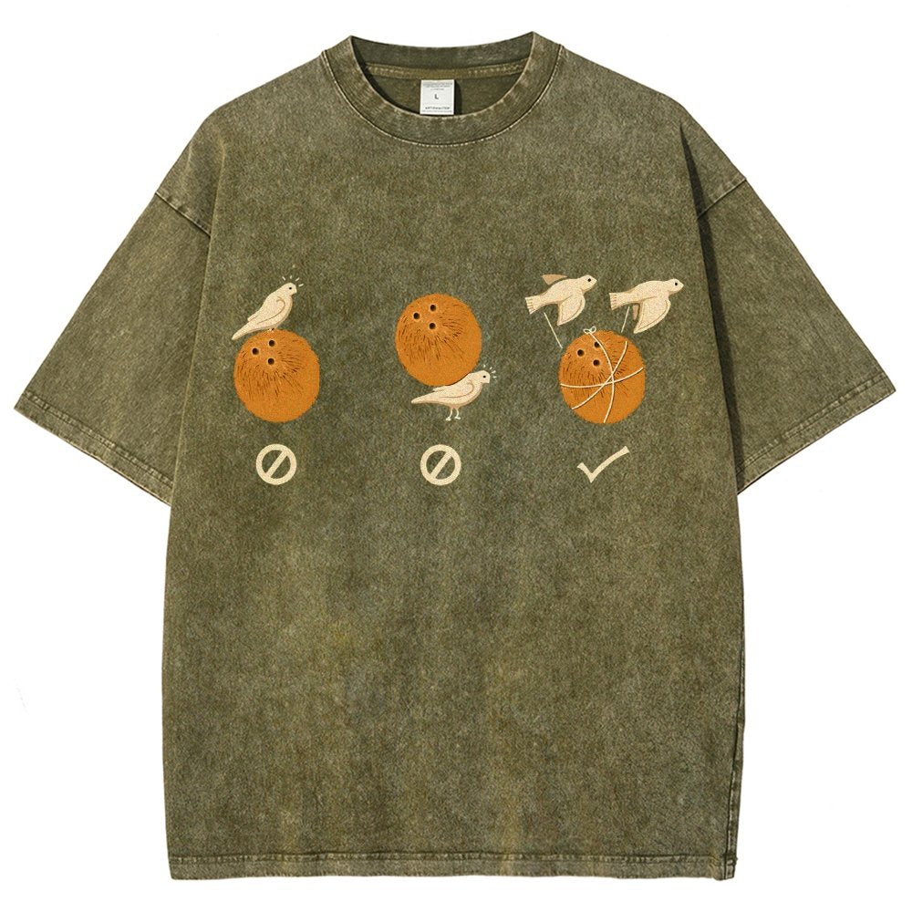 A simple question of weight ratios Vintage Distressed T-shirt