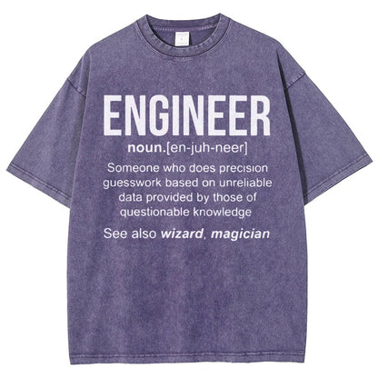 Engineer Vintage Distressed T-shirt
