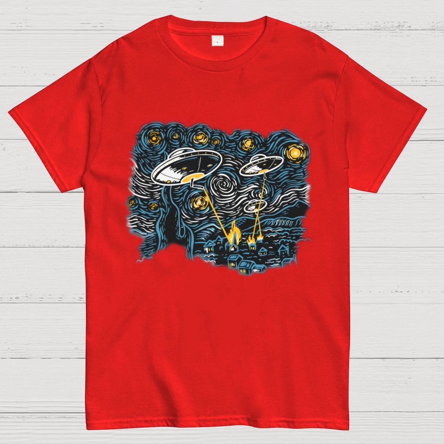 STARRY INVASION Nerdy T-Shirt