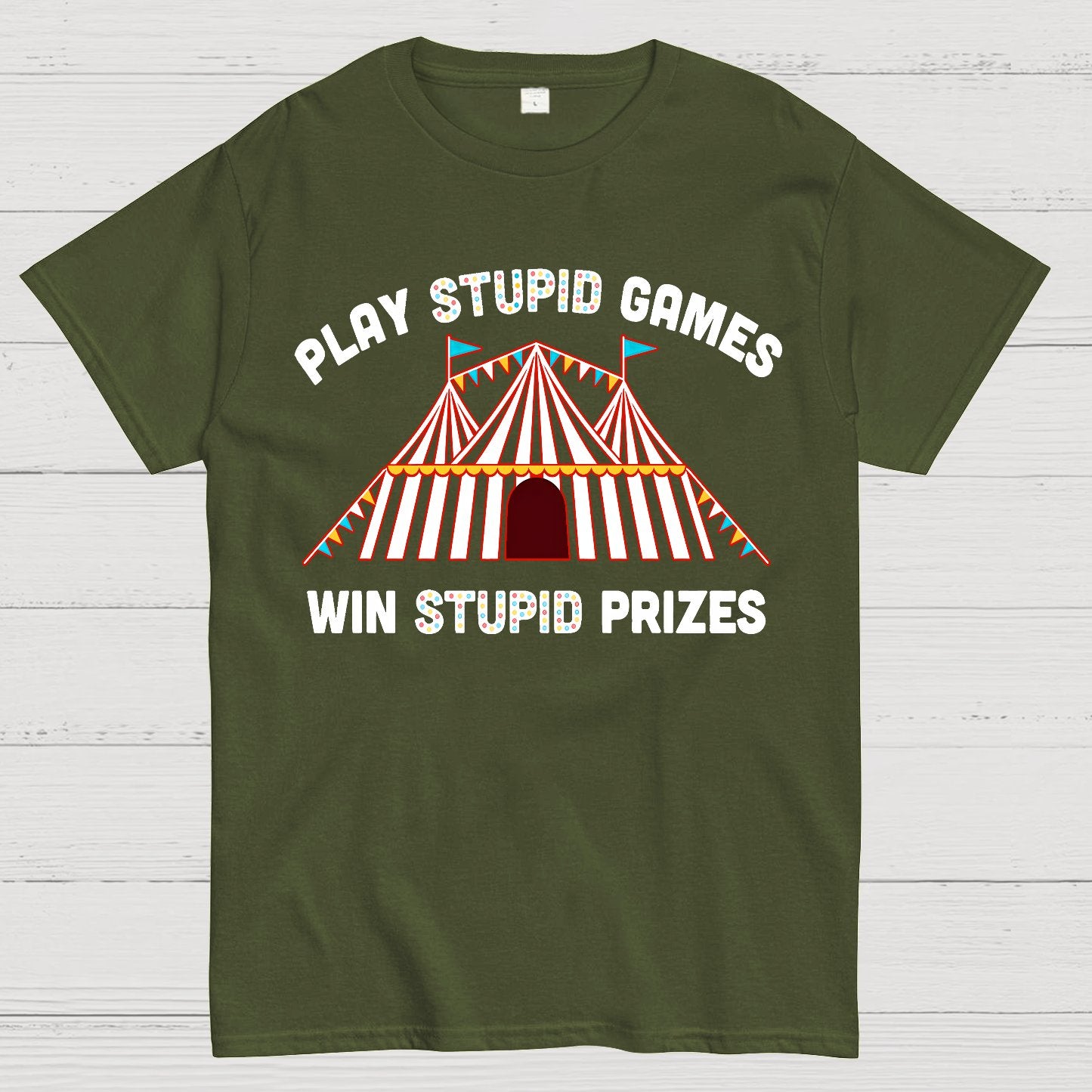 Play Stupid Games Geek T-Shirt