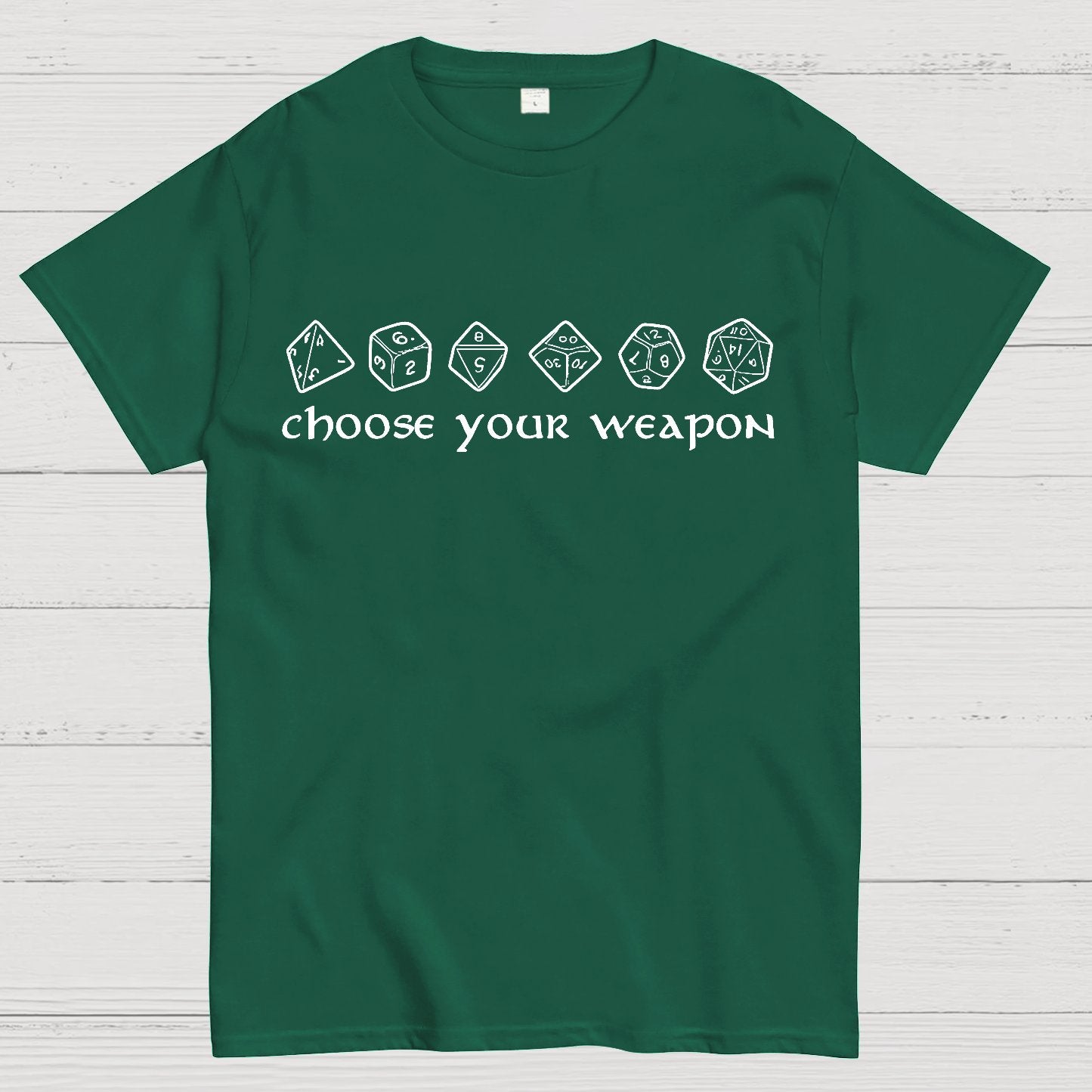 Choose Your Weapon Geek T-Shirt