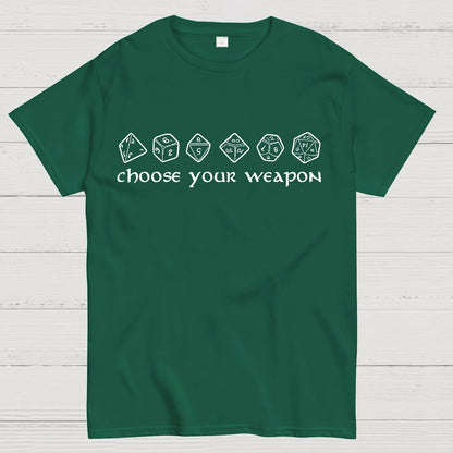 Choose Your Weapon Geek T-Shirt