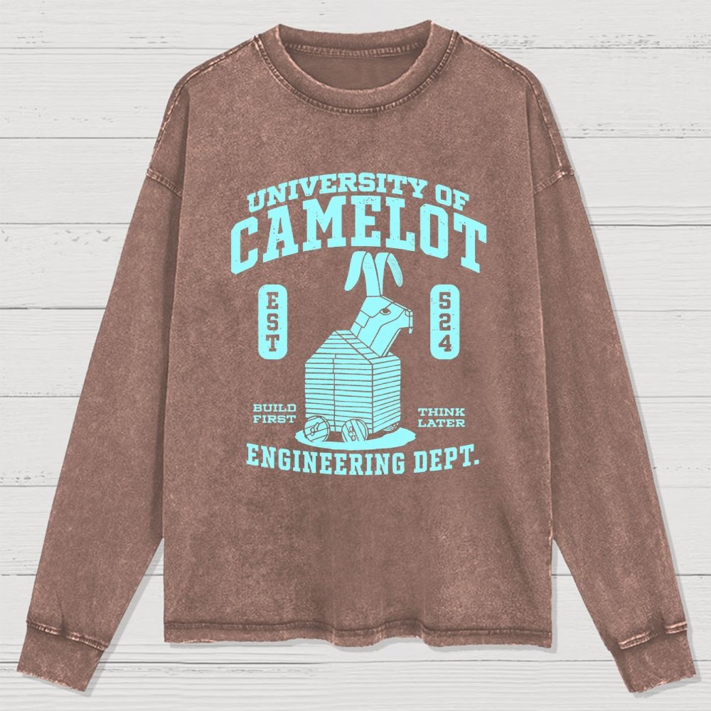 University of Nonsens Washed Long Sleeve Tee