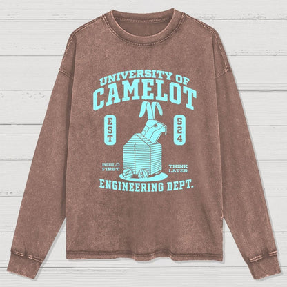 University of Nonsens Washed Long Sleeve Tee