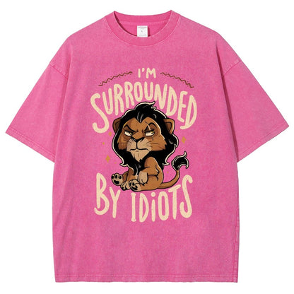 Surrounded by Idiots Vintage Distressed T-shirt