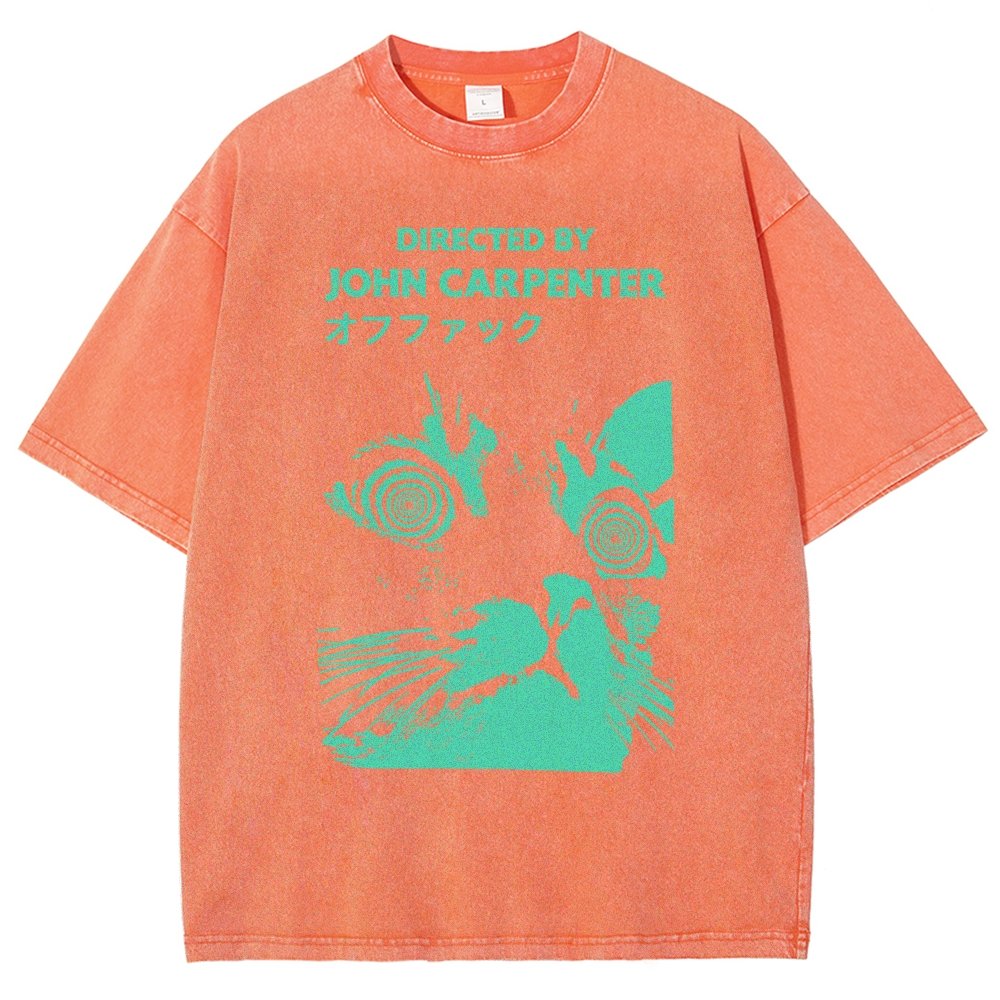 Directed by John Carpenter  Vintage Distressed T-shirt