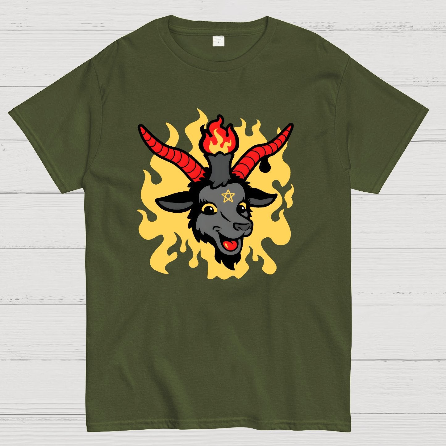 Baphomet-Dairy Geek T-Shirt