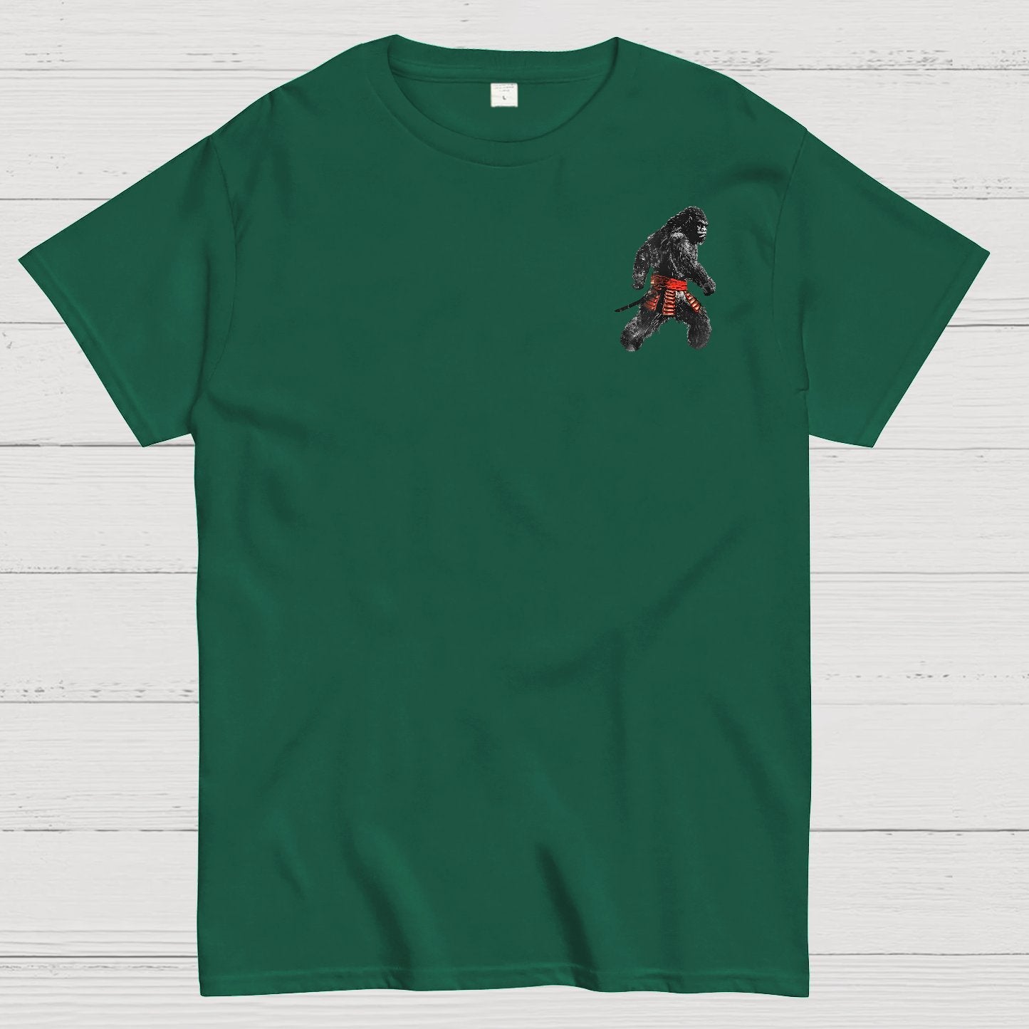Funny Samurai Ukiyo-e Vintage Graphic Geek T-Shirt
