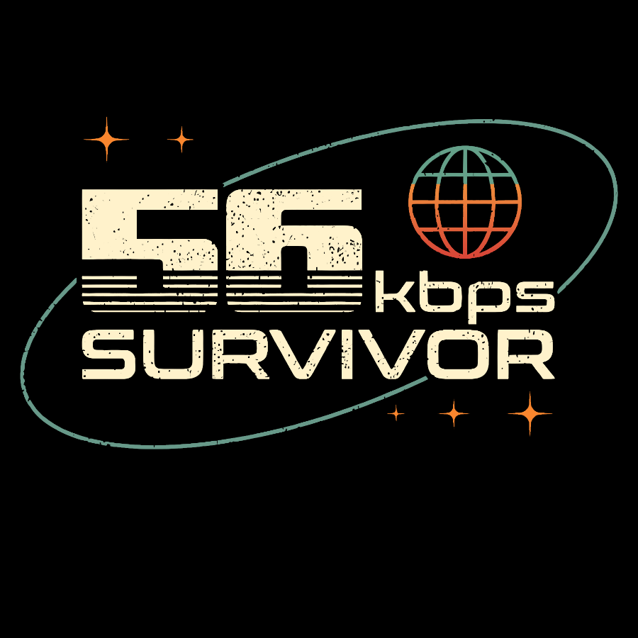 56 Kbps Survivo Buy Now Geek T-Shirt