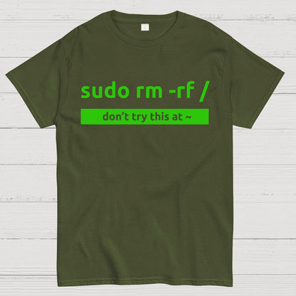 Sudo Linux Programming Command Nerd T-Shirt