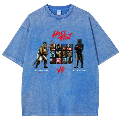 Holy Fight Vintage Distressed T-shirt