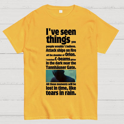 like tears in rain Geek T-Shirt