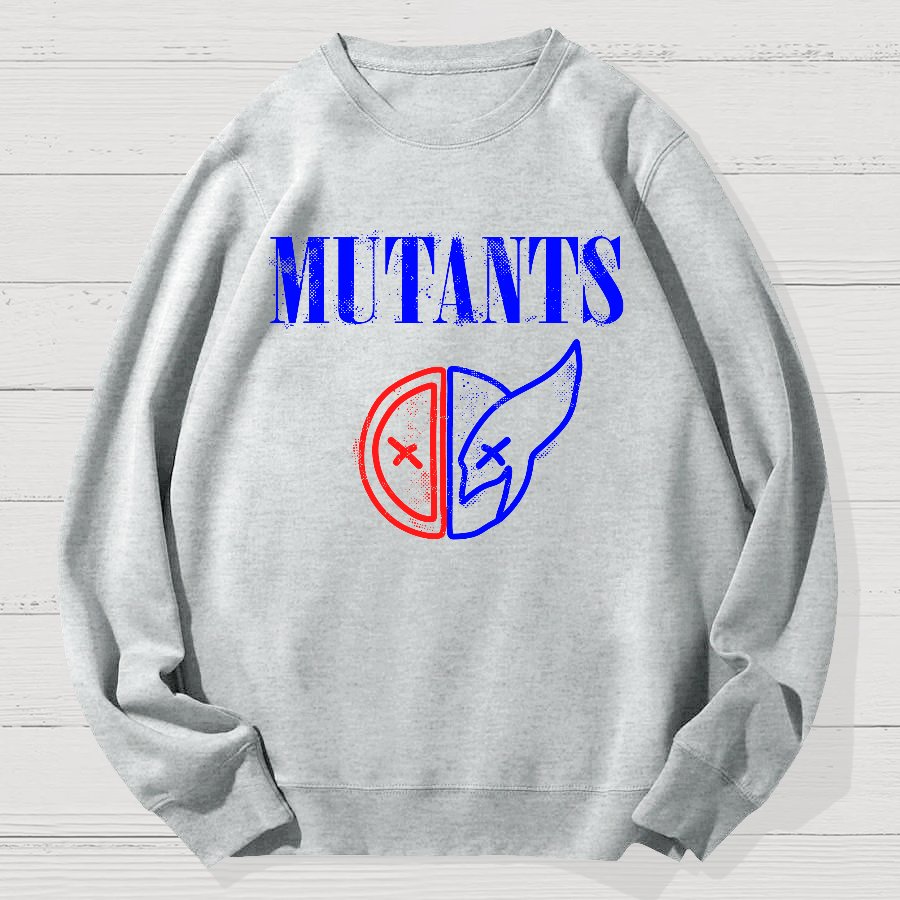 Mutants Band Geek Cotton Sweatshirt