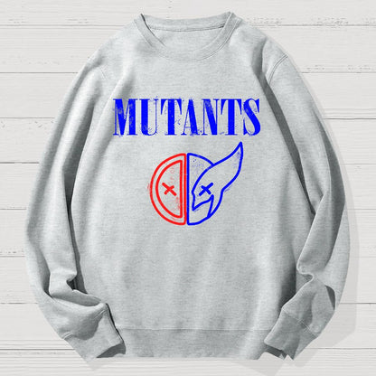 Mutants Band Geek Cotton Sweatshirt