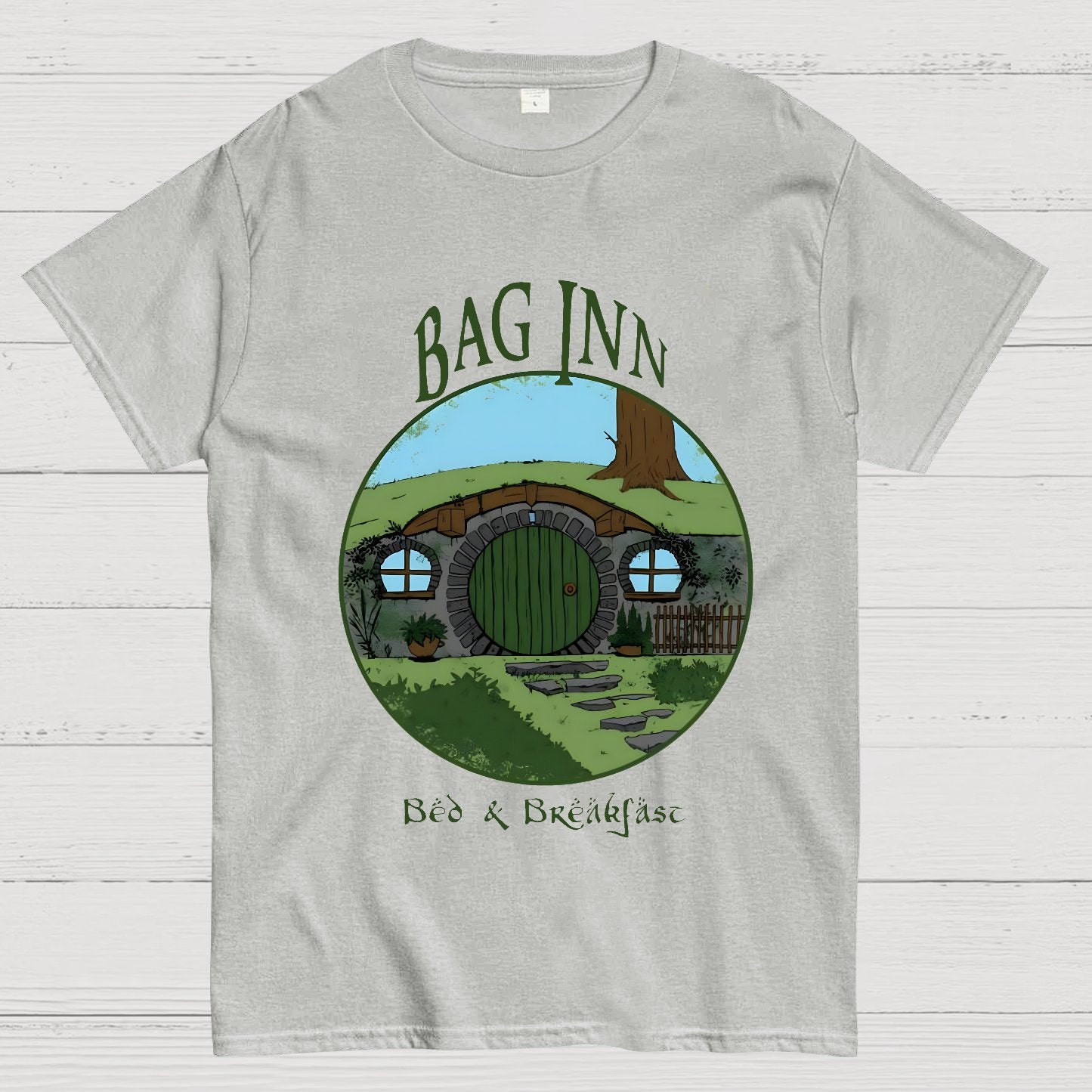 Bag Inn - Bed and Breakfast Geek T-Shirt