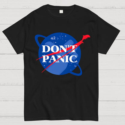 Don't Panic Geek T-Shirt