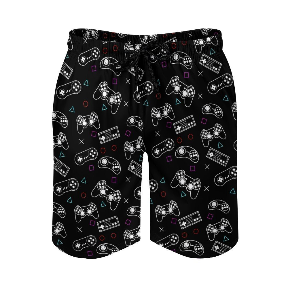 Retro Game Console Geek Shorts
