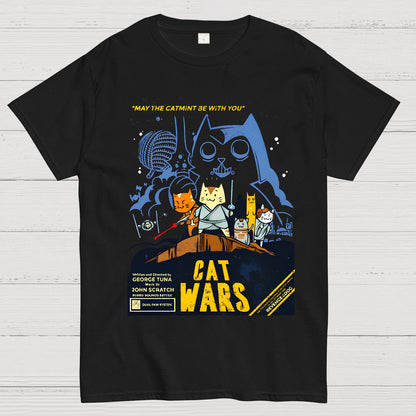 Cat Wars��Revenge of The Dog Geeky T-Shirt
