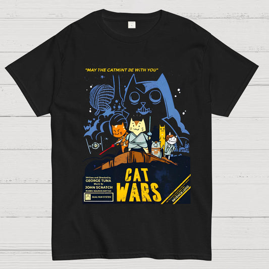 Cat Wars��Revenge of The Dog Geeky T-Shirt