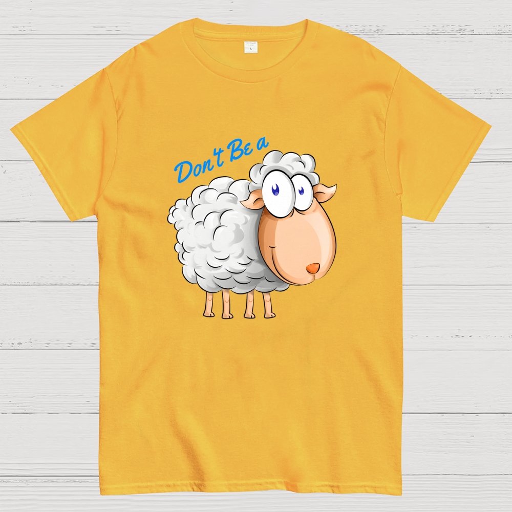 Don't Be a Sheep Geek T-Shirt