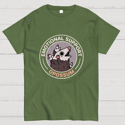 Emotional Support Possum Geek T-Shirt