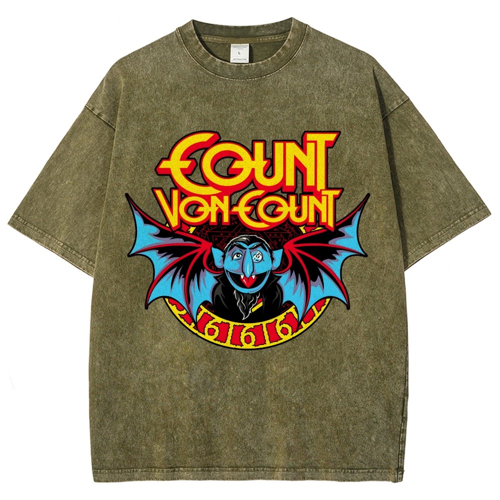 THE COUNT Vintage Distressed T-shirt